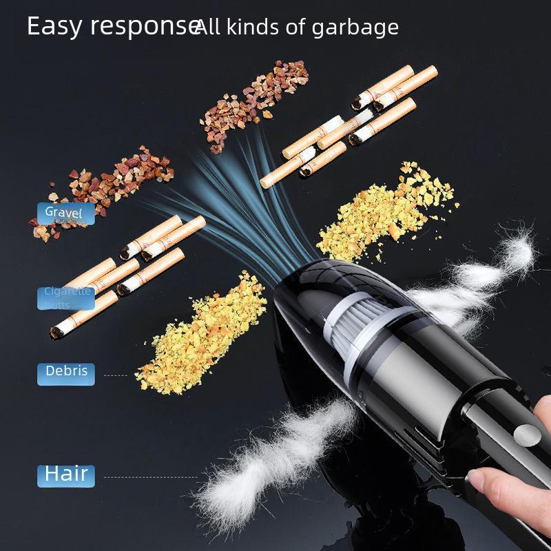 Wireless High-Power Mini Vacuum Cleaner for Car and Home