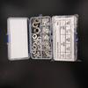 Stainless Steel Flat Washer Set M2-M12, 180 Pcs - Rust-Proof & Durable