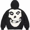 The Misfits Hooded Work Jacket Black