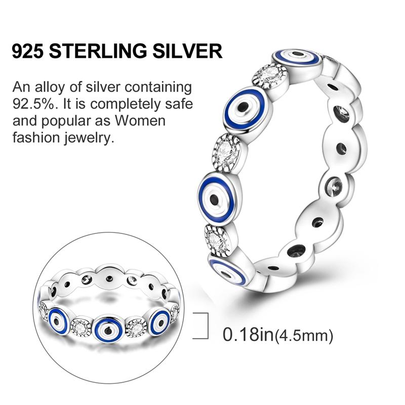 Women Rings 925 Silver Luxury Stackable Ring Original Design Zircon Finger Rings High Quality Wedding Jewelry Gift