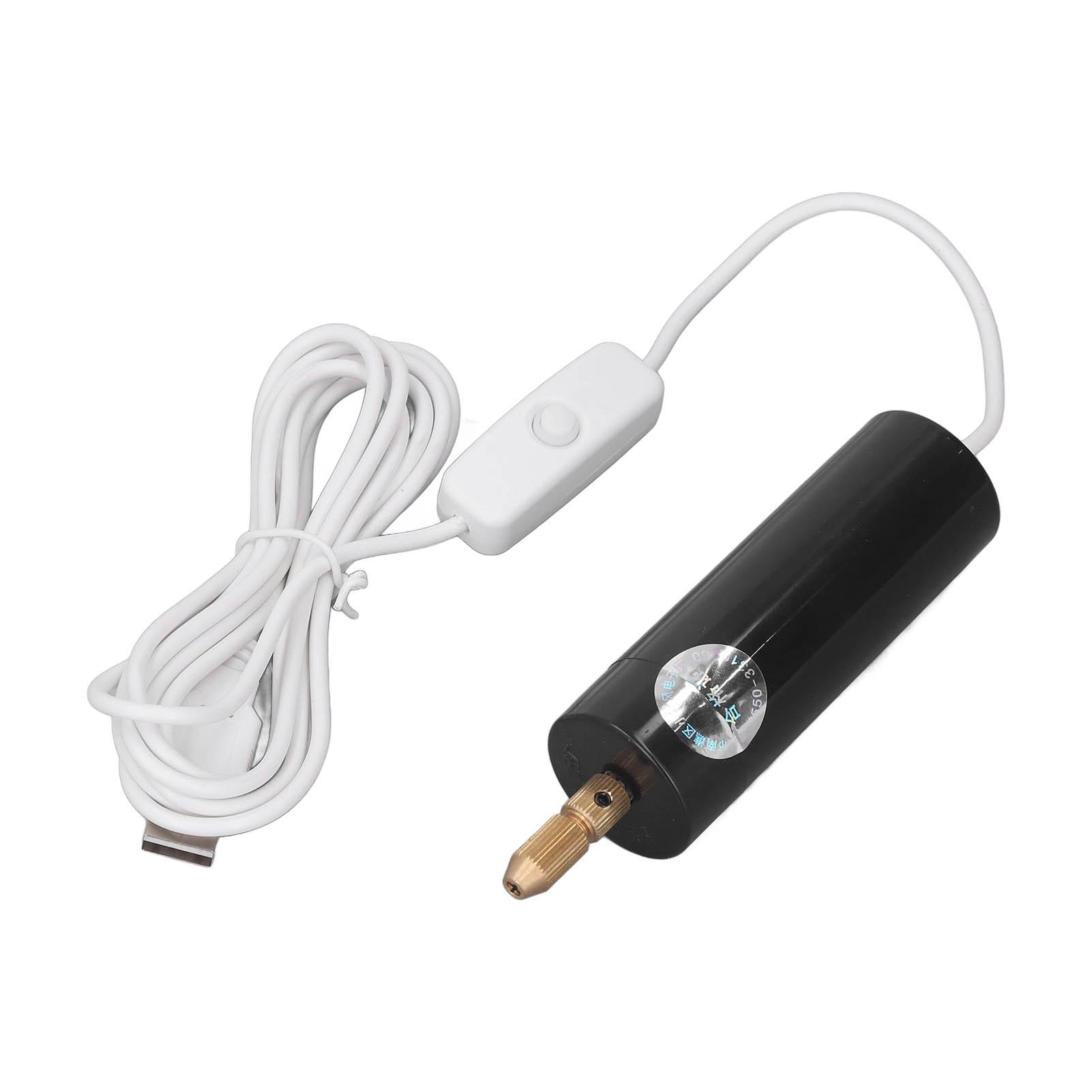 

Электрическая мини-ручная дрель Набор Мини-ручная дрель со сверлами Шестигранный ключ для искусства, ремесел, DIY, изготовления ювелирных подвесок