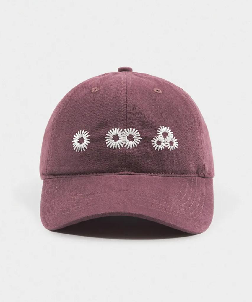 Maidibbeullumemolijeu Newvy Logo Peach Ball Cap (Magenta)