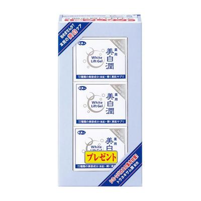 Tabibijin White Lift Gel Whitening & Moisturizing 80g (3 Pieces)