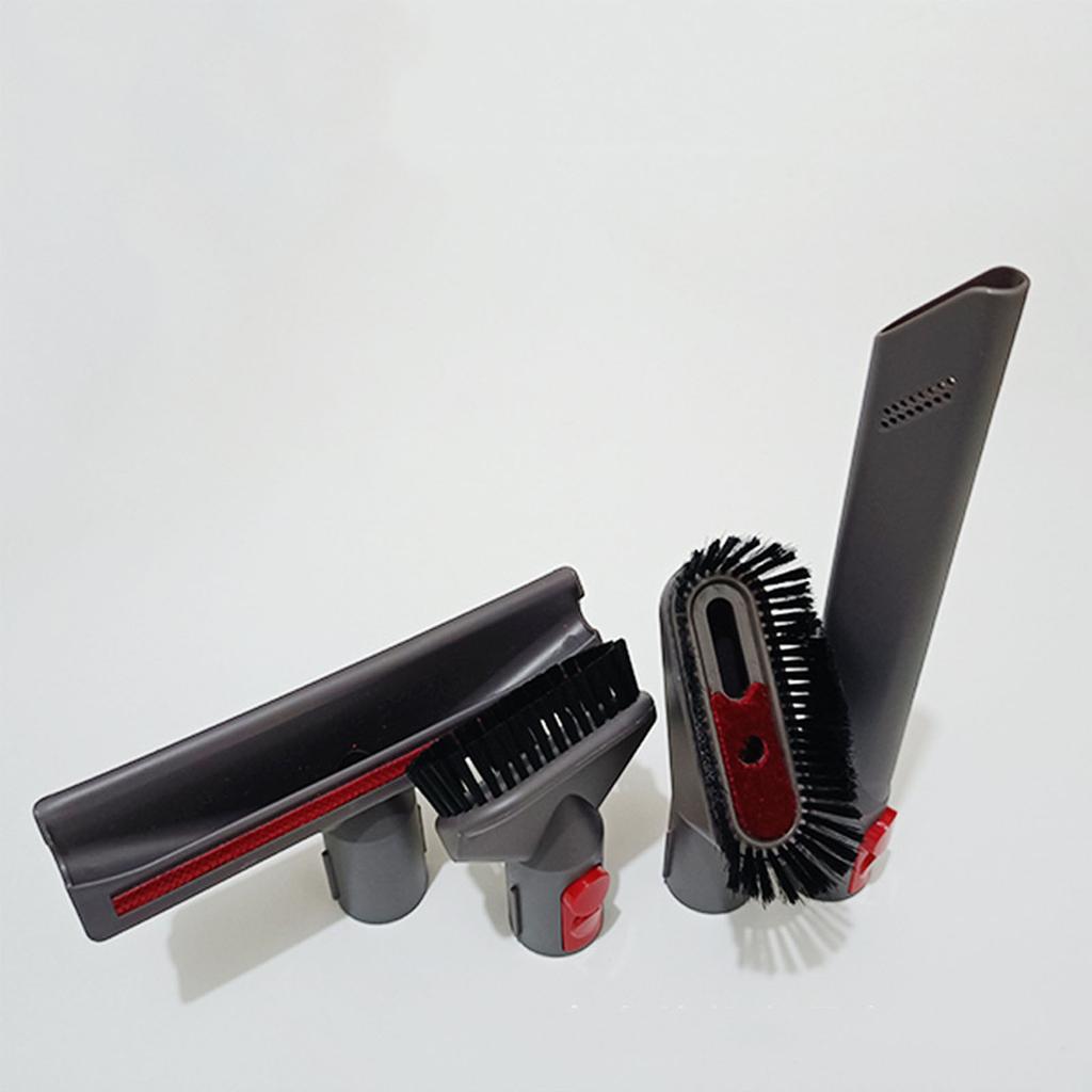 For V7 V8 V10 Vacuum Cleaner Attachment Brush Nozzle Home Dusting Crevice Stair Tool Kit Quick Release Spare Accessories