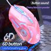 New Wired Mouse Backlight High Sensitivity 6 Button Macro Programming Gaming Mechanical Mouse for Gaming PC Tablet ZH