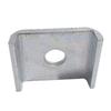 C-channel Steel Bracket with Anti-seismic Buckle Pad and U-shaped Thickened Gasket