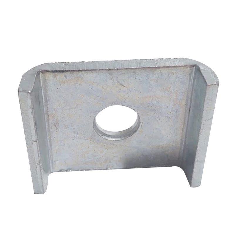 C-channel Steel Bracket with Anti-seismic Buckle Pad and U-shaped Thickened Gasket