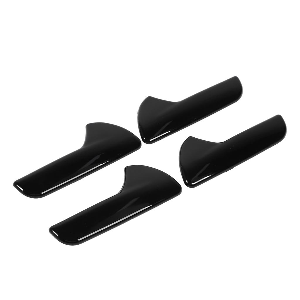 4 Pcs Inner Door Handle Cover Trim Fashionable Anti Scratch Abrasion Proof Easy Install for Cars