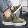 Günstige Green Man Urban Sneakers Übergröße 47 48 Plateau Herren Skateboardschuhe Harajuku Low Cut Herren Skateschuhe zapatos hombre