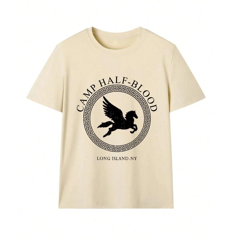 Camp Half-Blood Percy Jackson Inspired Printed Unisex T-Shirt XL