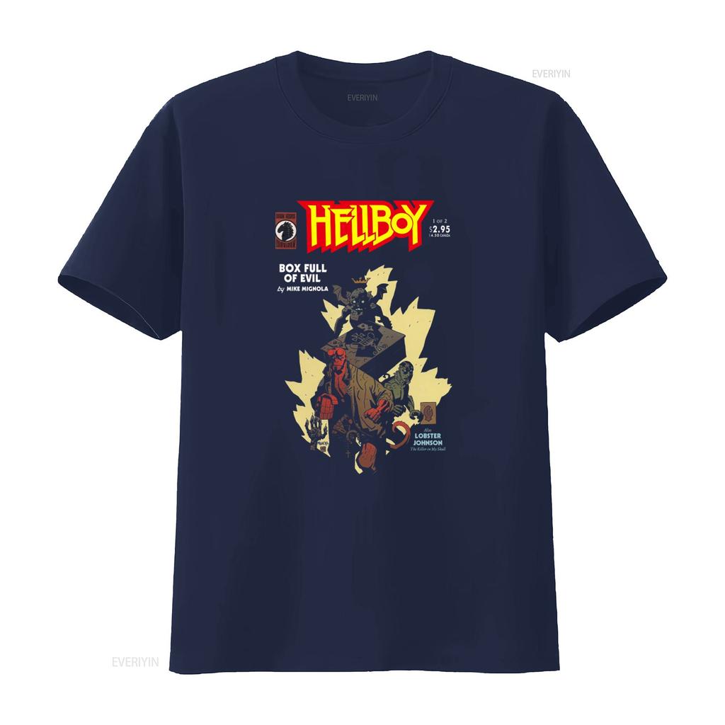 Hellboy Box Full Of Evil T Shirt Available In All Sizes Perfect For Comic Fans Vintage Breathable Homme Graphic Casual