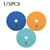 1/5PCS 100mm Dry/wet 3 Step emery sand Polishing for Pads Granite Polishing Tool