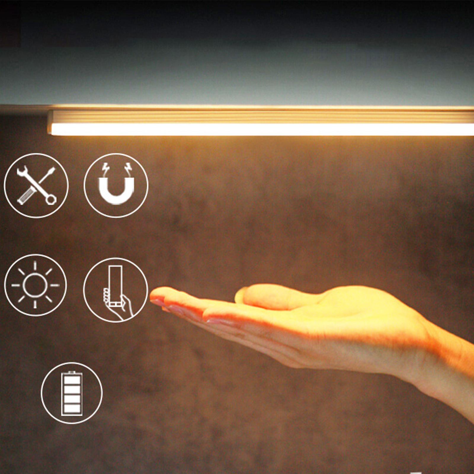 

Светодиодная индукционная лента с датчиком движения, магнитный светильник, подсветка для шкафа, подсветка для гардероба, подсветка для винного шкафа, подсветка для обувного шкафа, USB индукционная ночная световая лента, зарядка 100mm warm light