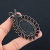 Abalone Shell Gemstone Pure Copper Wire Wrapped Handmade Pendant Jewelry For Gift