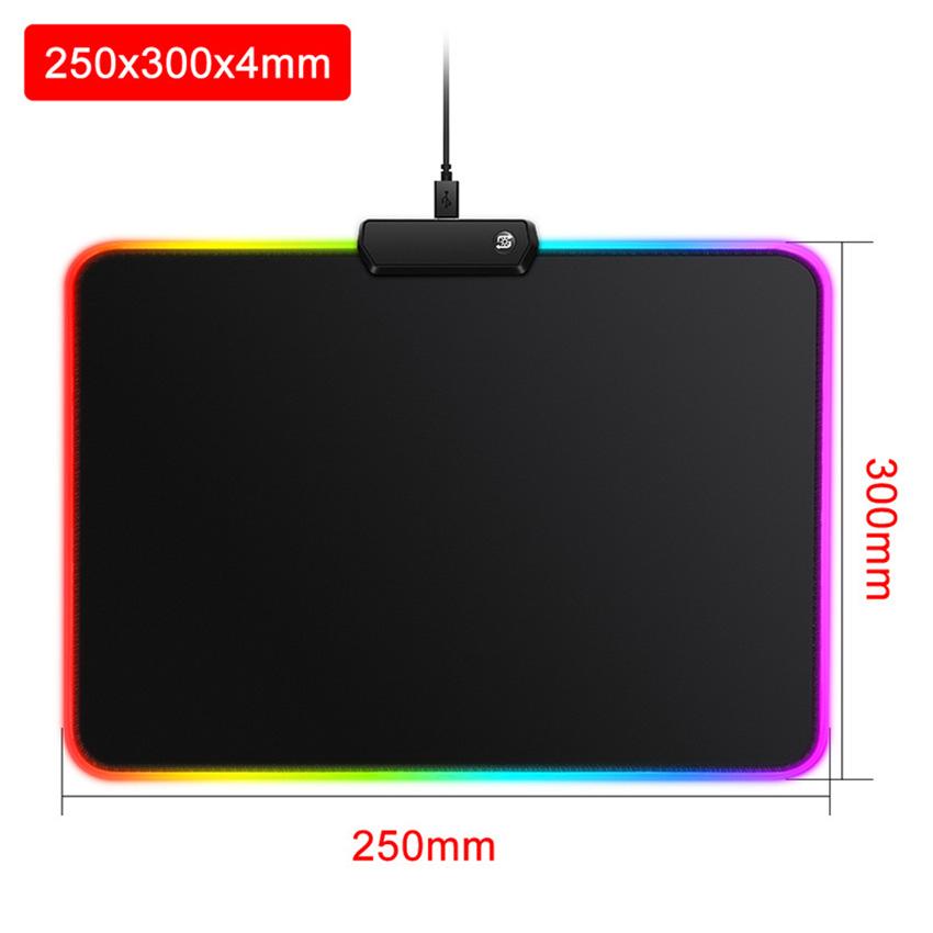 Gaming Mouse Pad Computer Mousepad RGB Large Mouse Pad Gamer XXL Mouse Carpet Big Mouse Pad PC Desk Play Mat with Backlit