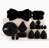 33Pcs 35Pcs Makeup Brush Set with Face Wash Sponge, Cosmetic Tools Kit Multifunctional Foundation Blending Brush Set