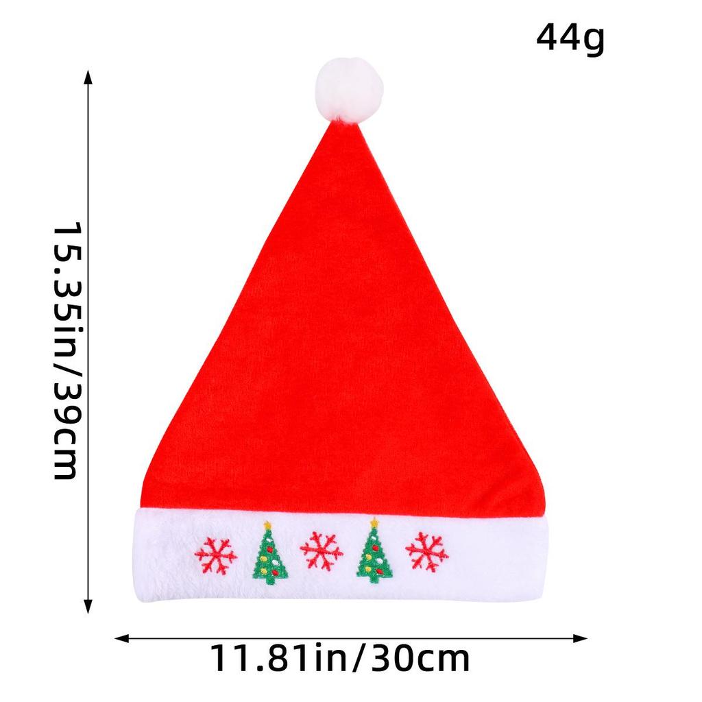 Přístavní Láska Svítící Vánoční čepice Santa Clause pro dospělé a děti