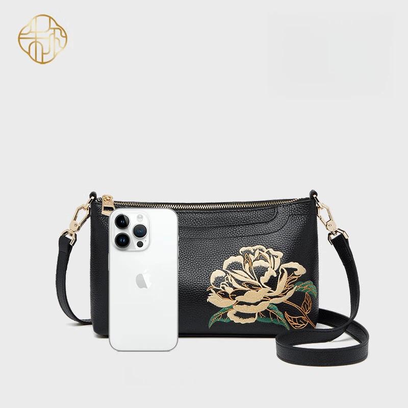 ZOOLER Women's Handbag, Crossbody Bag, Genuine Leather Shoulder Bag, Casual Bag