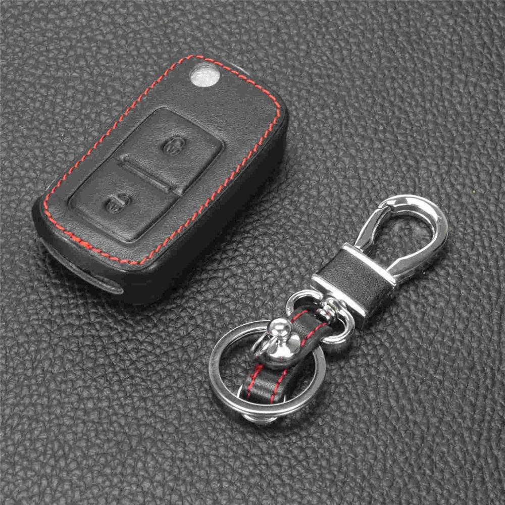 jingyuqin 2 Btns Remote Leather Car-Styling Key Cover Case For VW VOLKSWAGEN MK4 Seat Altea Alhambra Ibiza Transporter Polo GOLF