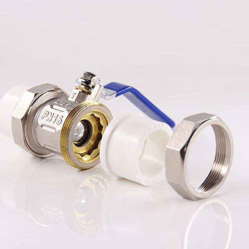 Naixin PPR Double Union Ball Valve