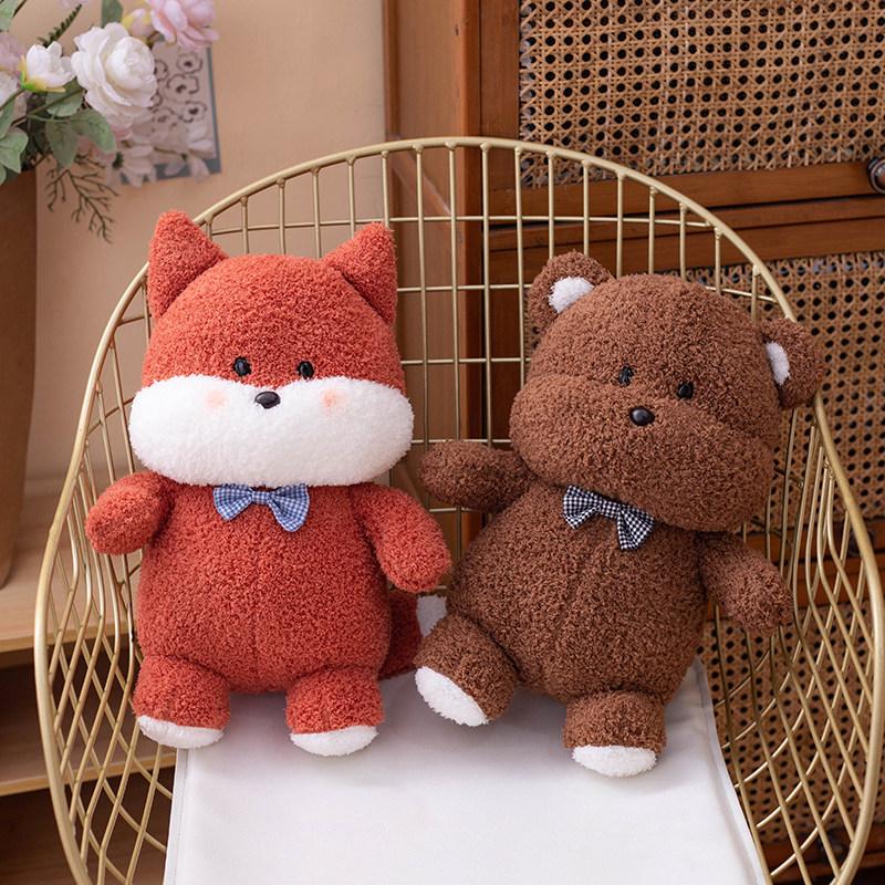 Cute Cute Puppy Dog Rabbit Doll Plush Toy Bear Fox Doll Children Companionship Soothing Doll