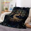 Tree of Life Nature Viking Yggdrasil Norse Soft Flannel Blankets,Throw Blanket Comfortable Blanket for Picnic Beds Home Bedroom