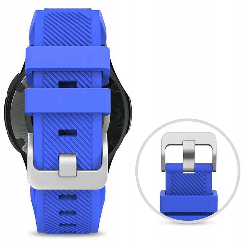 Sc Watchband 22Mm Blue