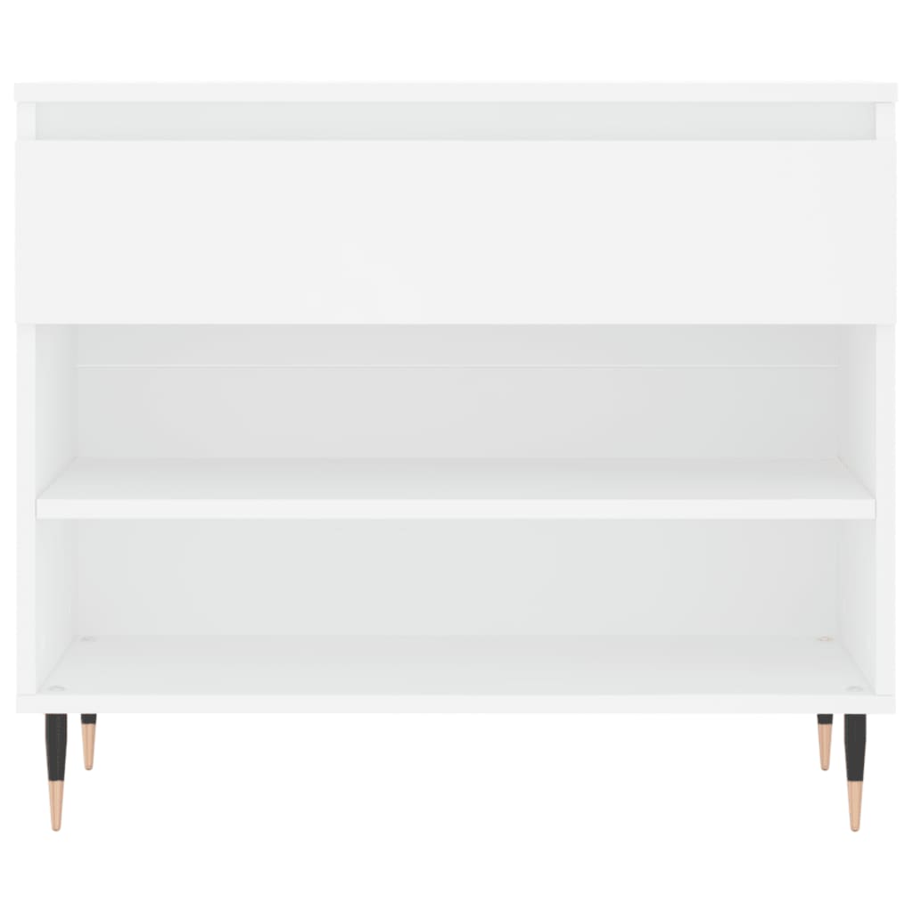 Vidaxl Półka Na Buty, Biała, 70X36X60 Cm, Materiał Drewnopochodny