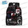 Neutral Style Lightweight Backpack With Single Pocket Music Tokio Hotel Rock Band Easy To Match And Comfortable To Wear For Busy
