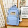 Schoolbag Female Large Capacity Male High School Junior High School Student Middle School Student Backpack Backpack Elementary School 
