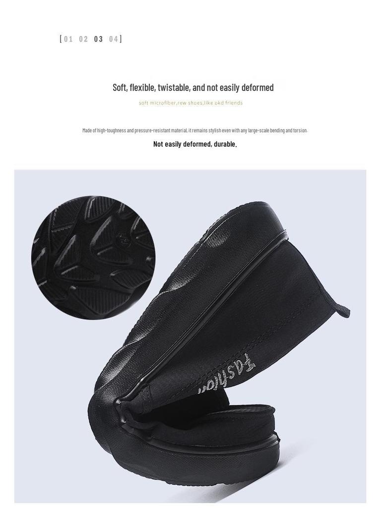 Men's 2025 Summer Slip-On Casual Polyurethane Walking Shoes