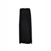 Women Coral Orange Round Neck Cape Sleeve Maxi Dress Plus Size Slim Fit Bodycon Elegant Formal Evening Prom Party Wedding Guest Gown