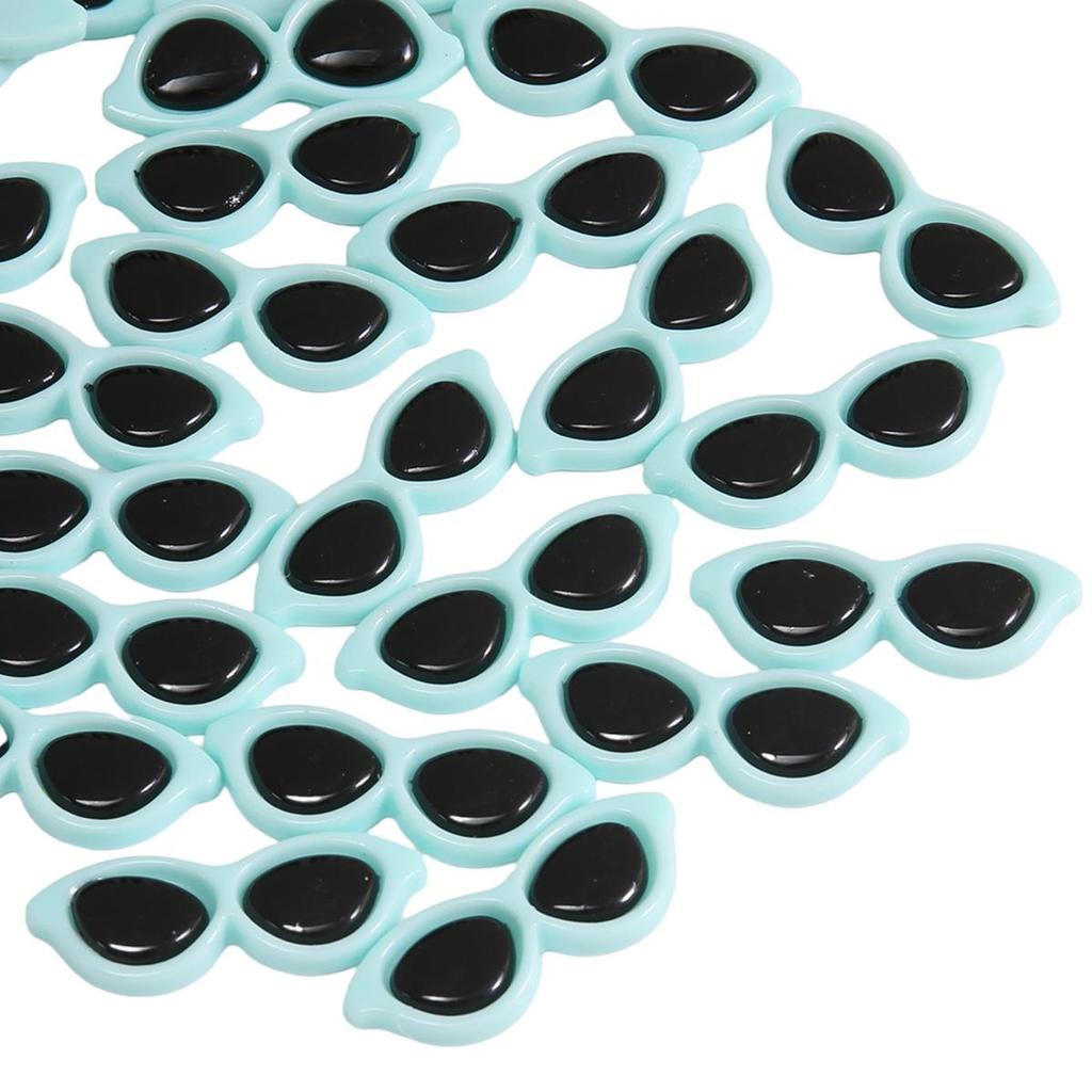 10 Buc. Acrilic Drăguț Cool Circular Ochelari Accesorii DIY