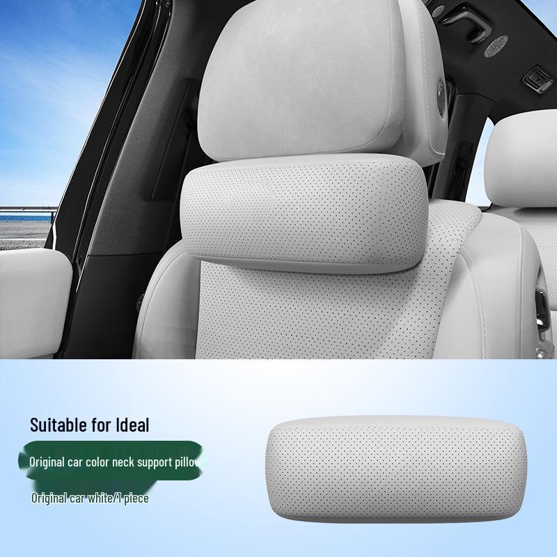 Ideální L6L7L8L9MEGA Semišová opěrka hlavy, krku a bederní opěrka pro automobily