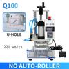 ZONESUN Pneumatische Stanzmaschine Heißpresse Digital Buch Lederbearbeitung Papier Holz Benutzerdefiniertes Logo Prägung Folienzuführer ZS-QS100