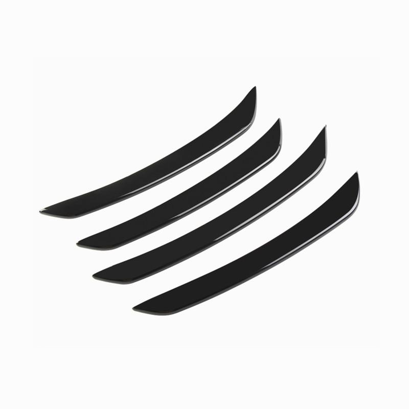 Kohlefaserfarbe Auto Nebelscheinwerfer Zierleisten Dekoration für Mercedes Benz GLC X253 Außenlampe modifizierte Aufkleber