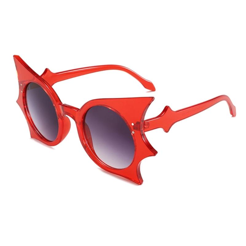 Bat Shaped Sunglasses Novelty Eyewear For Men Women And Kids UV400 Protections