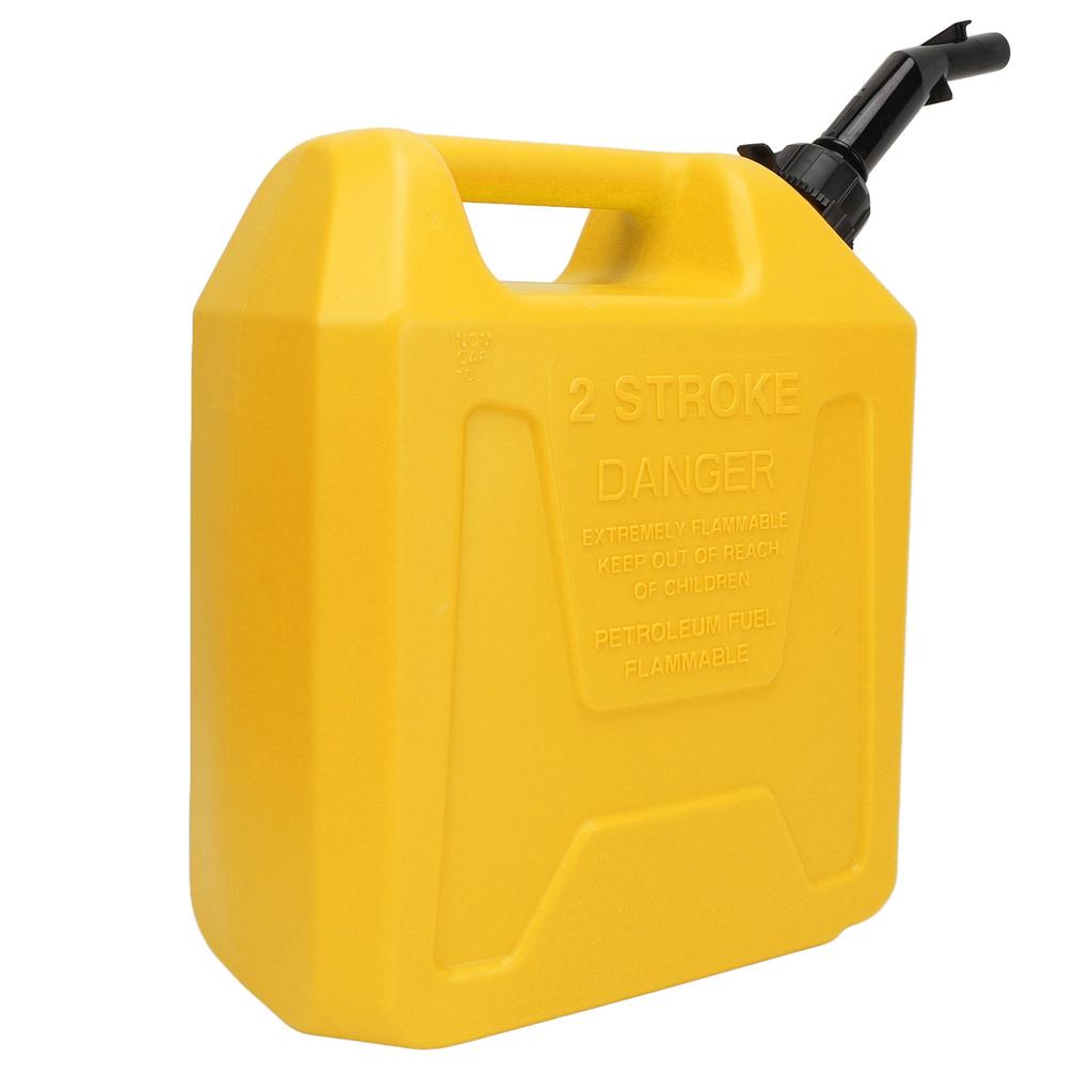 10L Fuel Oil Storage Tank Static Free Shockproof Auto Shutdown Safe Portable Gasoline Tank for RV Camper SUV Speedboat