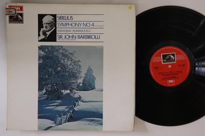 LP Record SIR JOHN BARBIROLLI HALLE ORCHESTR  Sibelius Symphony No. 4 In A Minor ASD2494 HIS MASTERS V 1970 UK Classical Used