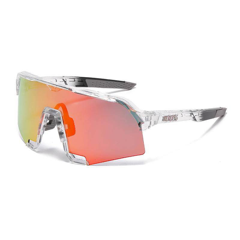 Occhiali da sole da ciclismo da esterno europei e americani, Maschera S3 per mountain bike con parabrezza