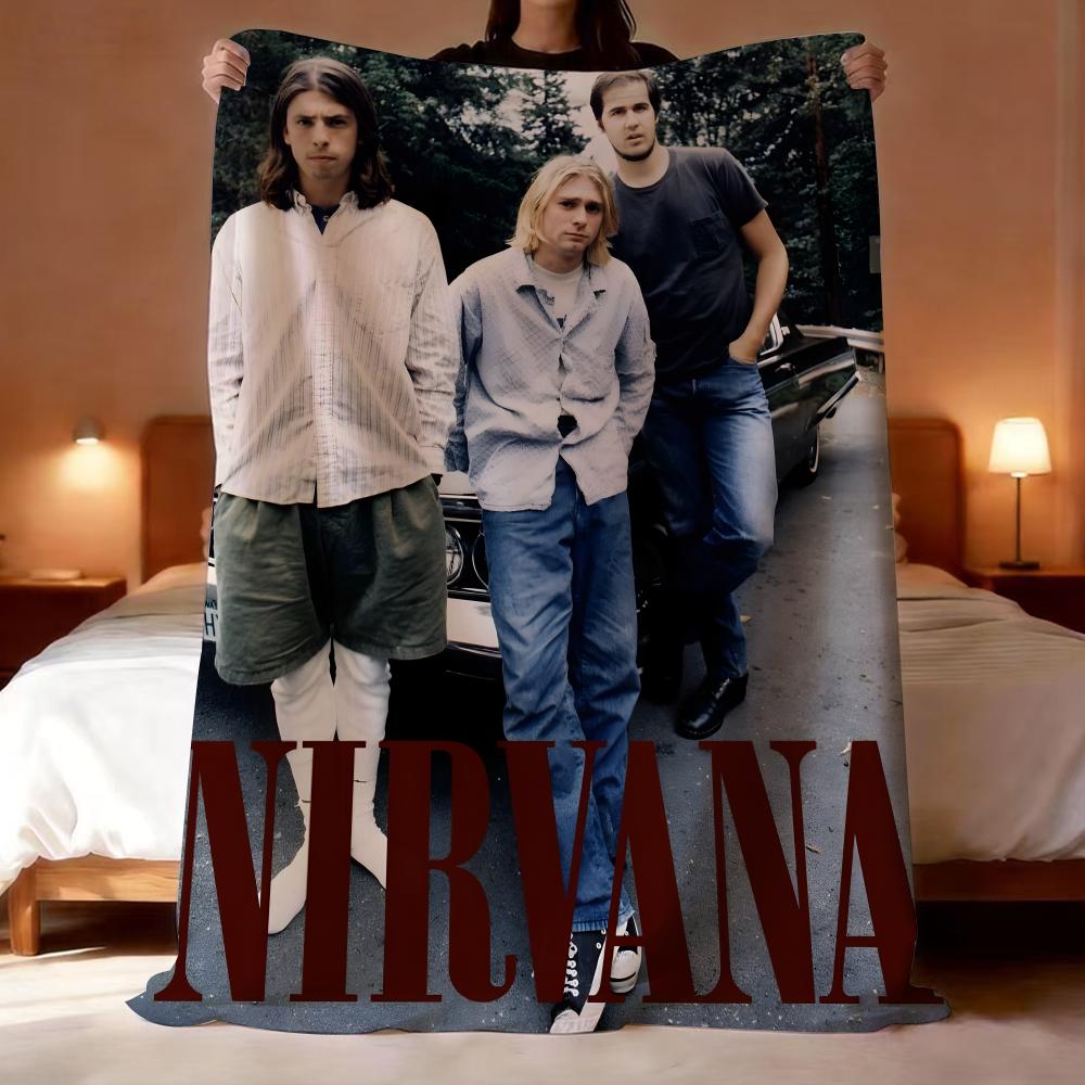 Nirvana Throw Lightweight 240g Flannel Blanket Soft Skin-friendly for Summer Cooling 75x90cm