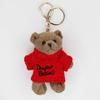 Sweater Little Bear Toy Pendant Keychain for Valentines Day Decor Craft Supplies