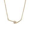 2025 single pearl pendant necklace women's design collarbone chain neck chain popular accessories