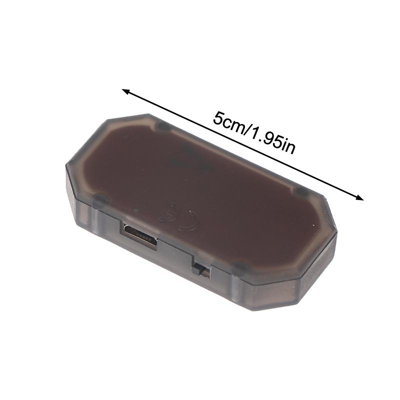 Car Mini Led Solar Power Warning Light Night Security Simulated Alarm Wireless Anti-Theft Caution Lamp Strobe Dummy Alarm Lamp