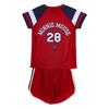 Ensemble t-shirt et short - Cerda - Minnie - Rouge - 6 ans - Coton