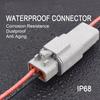 DTP 2 Pin Connector With 12 AWG Cable Wire,2 Way DT Automotive Waterproof Electrical Connector Male Female Plug Wiring Harness,For