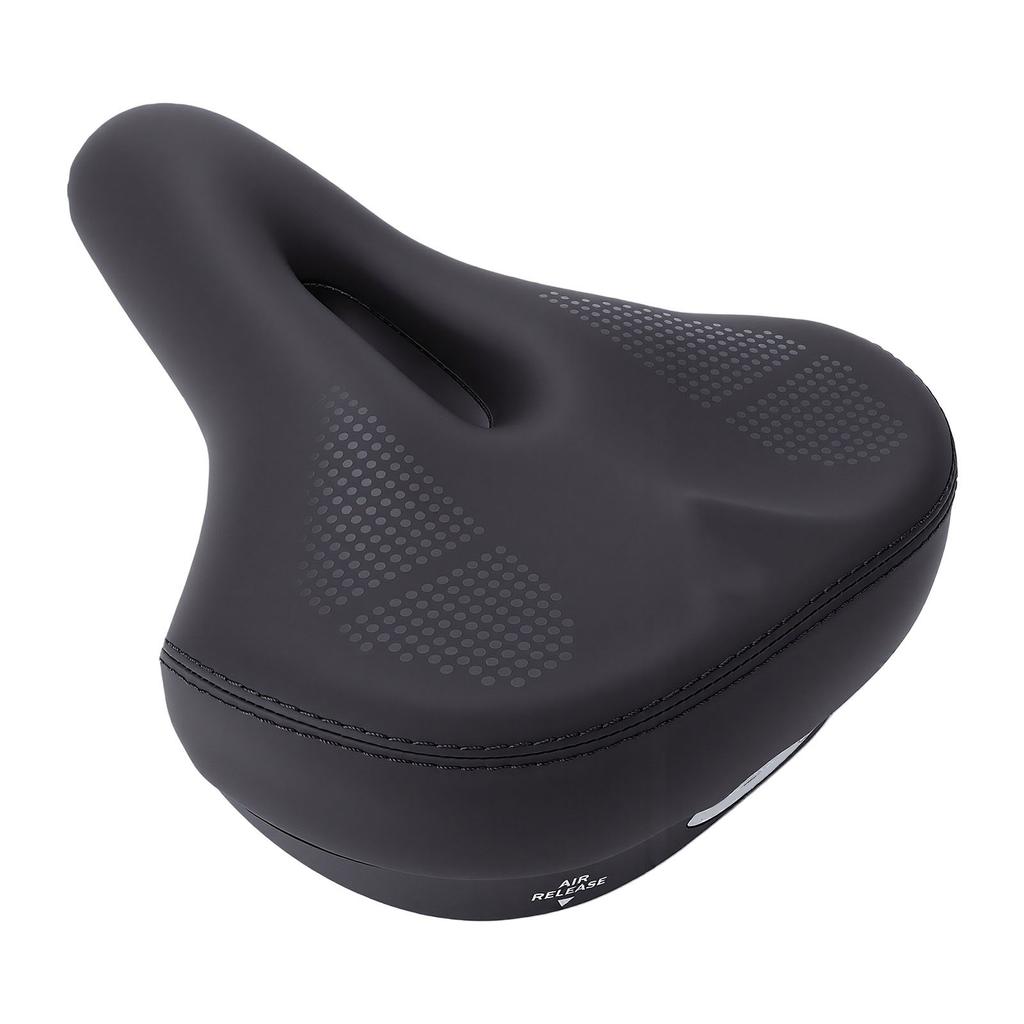 Bike Saddle with Shock Absorbing Balls Breathable Water Proof Anti Slip PU Bike Seat Inflatable Air Cushion for