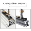 Aluminum Alloy Single Hole Punch Tool Woodworking Drilling Locator Suitable For Architects & Home Renovation Enthusiasts