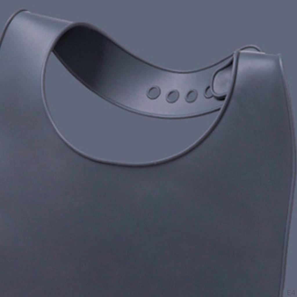 Adult Bib with Crumb Catcher for Easy Cleanup Apron Seniors