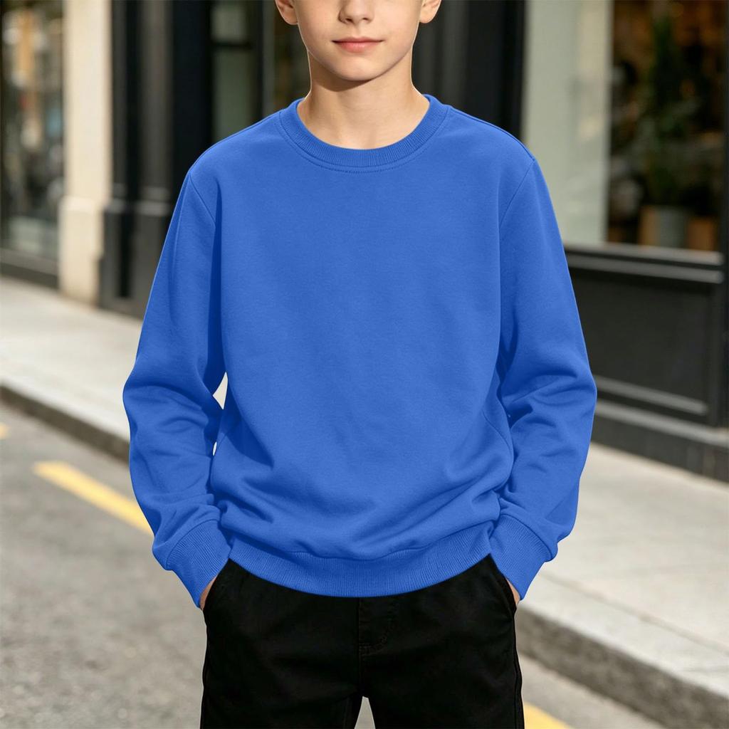 Lässiges Langarm-T-Shirt für Jungen und Mädchen für den Alltag